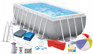 400x200x122 cm Intex 13w1 26790 basen stelażowy (set)