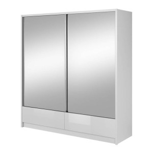 Szafa przesuwna ARIA II 200 Biały połysk