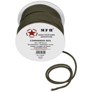 Turystyczna Wytrzymała Lina 5 Mm Pp Mfh Na Metry