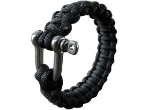 Bransoletka Lina Paracord 23mm Black Mfh S