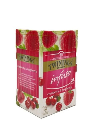 Herbata Twinings Żurawina-Malina 20szt