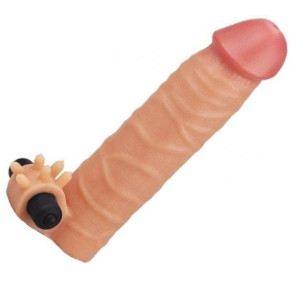 Nakładka Na Penisa +3,8cm Wibrator Stym Łechtaczki