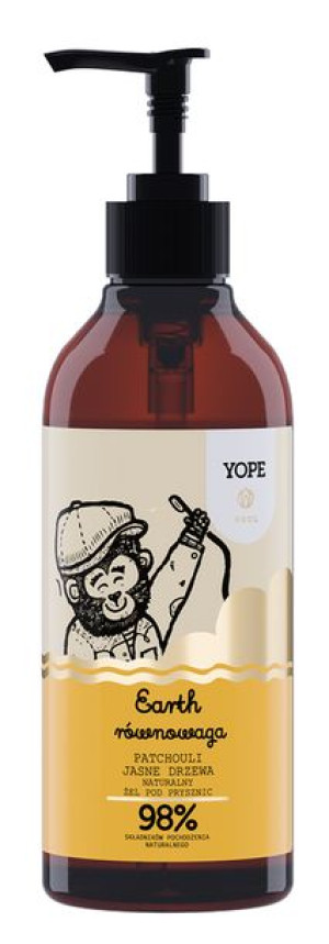 YOPE SOUL EARTH - Naturalny Żel pod prysznic 400ml