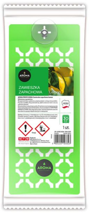 AROMA PROFESSIONAL Zawieszka zapachowa CYTRYNA