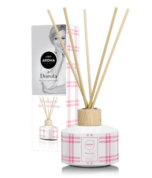 AROMA Home & Dorota Patyczki Zapachowe 100ml TRUSKAWKA ZE ŚMIETANĄ
