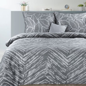Komplet Pościeli W Pudełku Metali27 220x200 Cm, 2 Szt. 70x80 Cm Stalowy