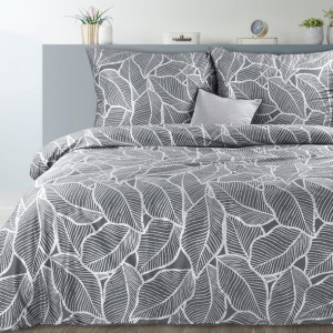 Komplet Pościeli W Pudełku Metali21 220x200 Cm, 2 Szt. 70x80 Cm Stalowy