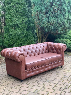 Sofa chesterfield sofa skórzana sofa ze skóry PRODUCENT
