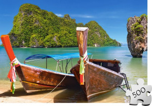 Puzzle CASTORLAND 500 el - Khao Phing Kan Tajlandia