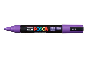 Marker z farbą plakatową Posca PC-5M fioletowy