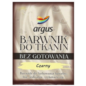 Barwnik Bez Gotowania Do Tkanin Argus (Czarny)