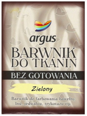 Barwnik Bez Gotowania Do Tkanin Argus (Zielony)