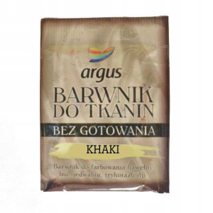 Barwnik Bez Gotowania Do Tkanin Argus (Khaki)