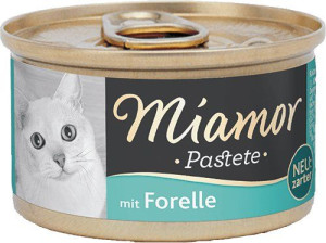 Miamor | Pastete | Puszka 85g - Pstrąg 85g
