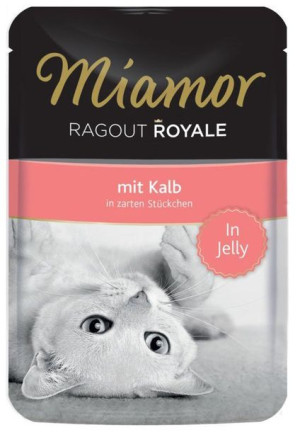 Miamor | Ragout Royale in Jelly | szaszetka 100g - Cielęcina 100g