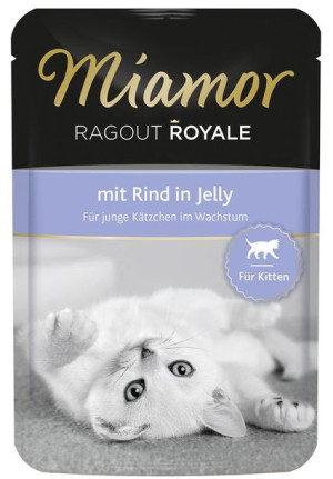 Miamor | Ragout Royale Kitten | saszetka 100g - Wołowina 100g