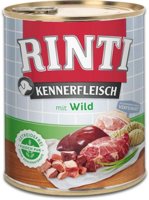Rinti | Kennerfleisch | Puszka 800g - Dziczyzna 800g