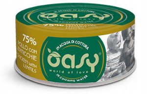 Oasy | More Love | Adult - Puszka 70g - Kurczak z soczewicą 70g