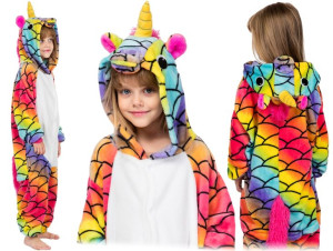 Jednorożec KIGURUMI Piżama Dla Dziecka 120-130