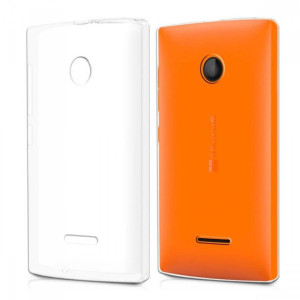 Etui Slim Case Nokia Lumia 430 Transparentny