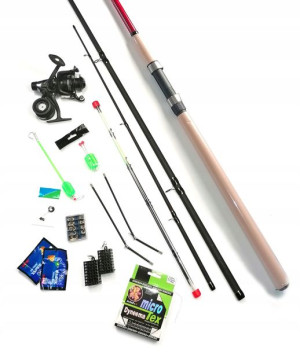 Zestaw wędkarski Feeder MATRIX 360 kołowroteD KARP
