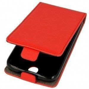 Kabura pionowa rubber ZTE A510 czerwona
