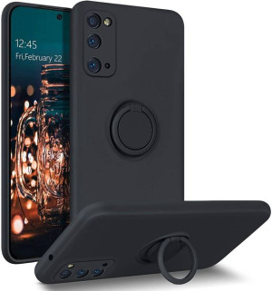 Etui SAMSUNG GALAXY A72 Silikonowe Ring Pierścień Magnetyczny Silicone Ring
