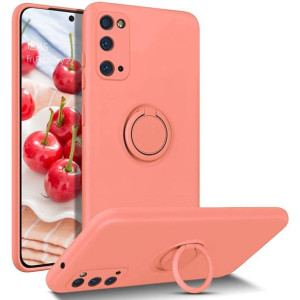 Etui XIAOMI REDMI NOTE 10 Silikonowe Ring Pierścień Magnetyczny Silicone Ri