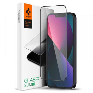 Szkło Hartowane Spigen Glass Fc Iphone 13 Mini Black