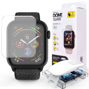 Szkło Hartowane APPLE WATCH 4 / 5 / 6 / SE (44MM) Whitestone Dome Glass Cle