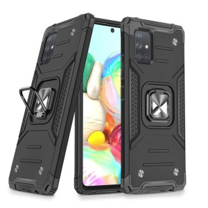 Wozinsky Ring Armor pancerne hybrydowe etui pokrowiec + magnetyczny uchwyt