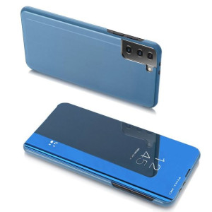 Clear View Case futerał etui z klapką Samsung Galaxy S21 5G niebieski