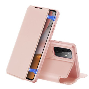 DUX DUCIS Skin X kabura etui pokrowiec z klapką Samsung Galaxy A72 4G różow