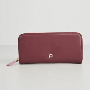AIGNER - portfel Fabia Burgundy