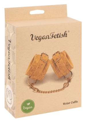 Vegan Kajdanki wykonane z naturalnego korka