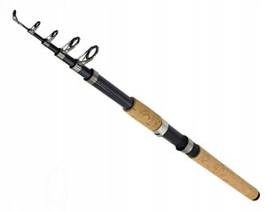 Wędka teleskopowa 270 MF cw 60-120g CARBON WĘGLOWA