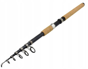 Wędka teleskopowa 360 MF cw 60-120g CARBON WĘGLOWA