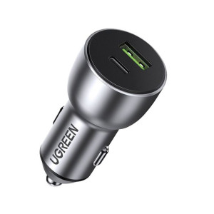 Ugreen ładowarka samochodowa USB / USB Typ C Quick Charge 3.0 Power Deliver