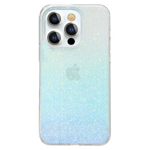 Kingxbar Streamer Series luksusowe eleganckie etui na iPhone 13 niebieski (