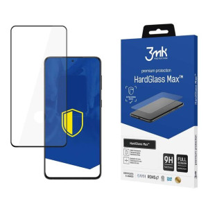 Samsung Galaxy S21 5G Black - 3mk HardGlass Max™ FingerPrint