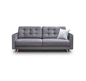 Sofa LOFT Kanapa Wersalka szary popiel elegancka glam