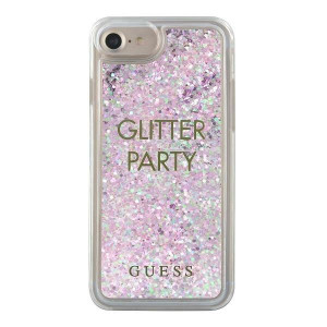 Guess GUHCP7GLUQPU iPhone 6/7/8 /SE 2020 fioletowy/purple hard case Liquid