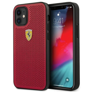Ferrari FESPEHCP12SRE iPhone 12 mini  5,4" czerwony/red hardcase On Track P