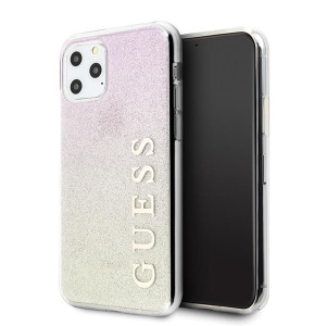 Guess GUHCN58PCUGLGPI iPhone 11 Pro różowo-złoty/gold pink hard case Gradie