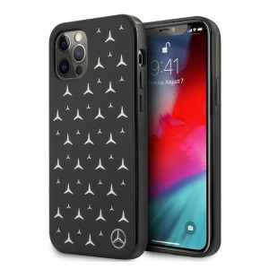 Mercedes MEHCP12MESPBK iPhone 12/12 Pro 6,1" czarny/black hardcase Silver S