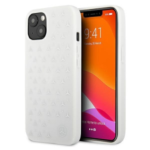 Mercedes MEHCP13SESPWH iPhone 13 mini 5,4" biały/white hardcase Silver Star