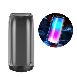 WK Design głośnik bezprzewodowy Bluetooth 5.0 RGB 2000mAh czarny (D31 black