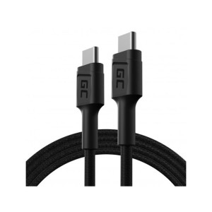 Green Cell PowerStream - Kabel Przewód USB-C - USB-C 120cm z obsługą Power