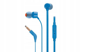 Słuchawki Douszne Jbl T110 Z Mikrofonem Bass