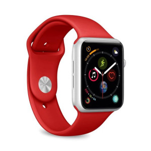 PURO ICON - Elastyczny pasek sportowy do Apple Watch 38/40/41 mm (S/M & M/L